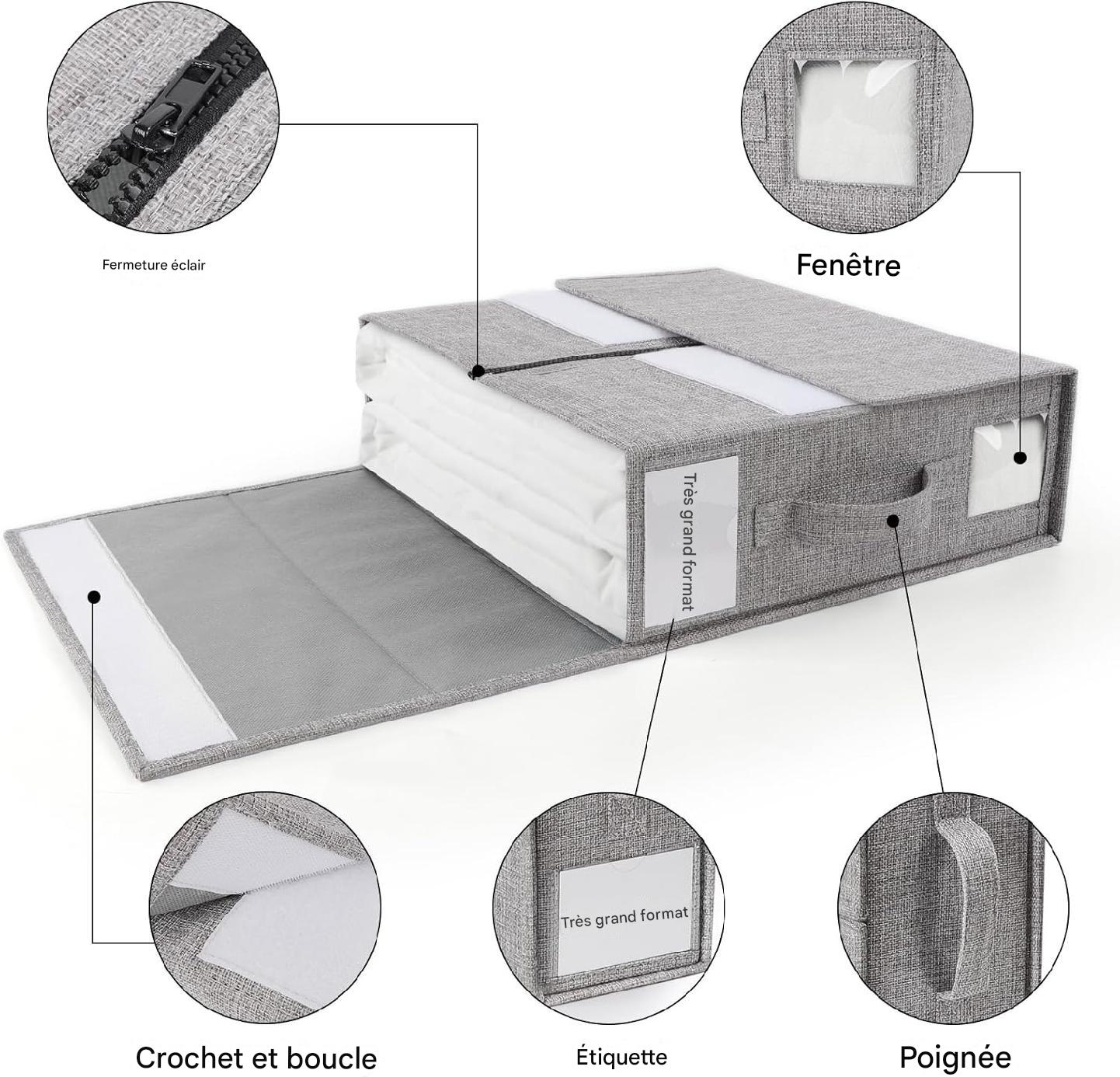 Organiseur Pliable pour Draps - Luna