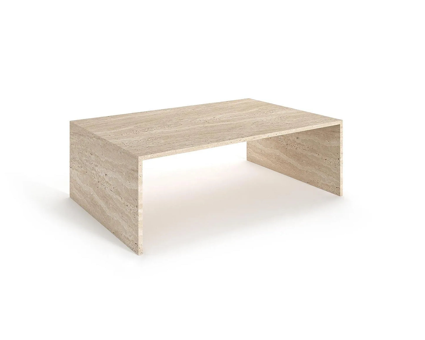 Table basse en travertin - Mona