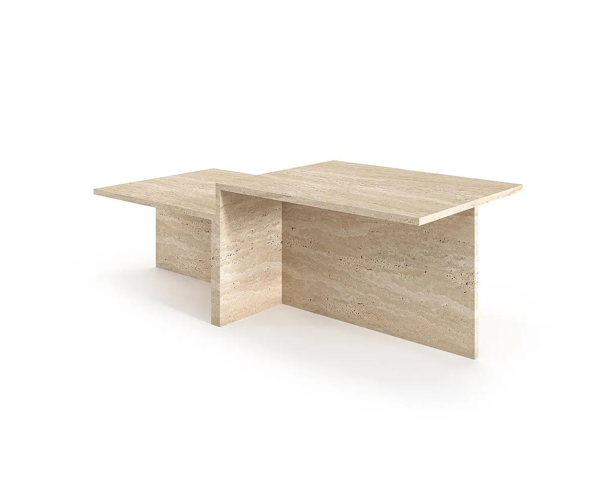 Tables basses en travertin - Nassi