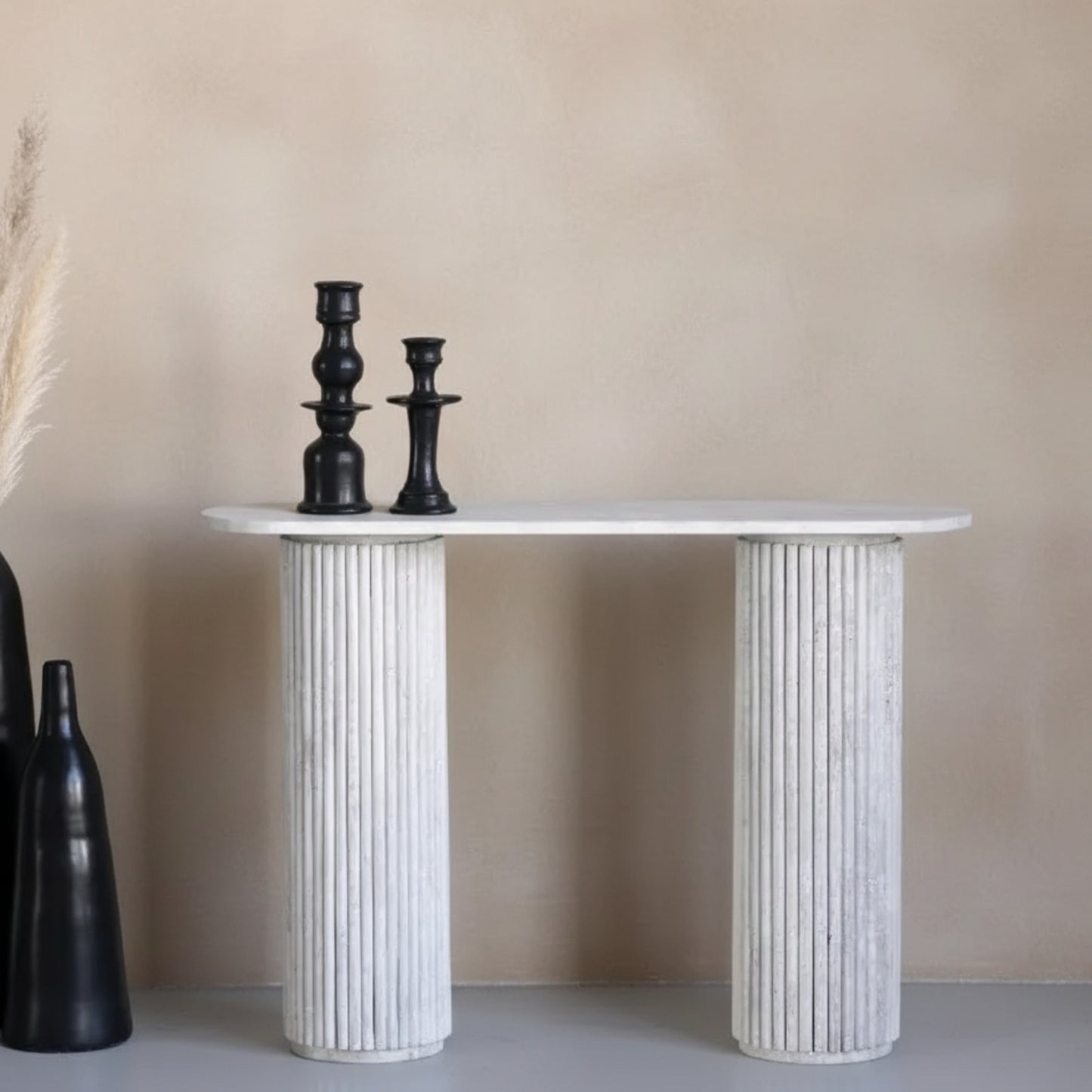 Console en travertin - Bali