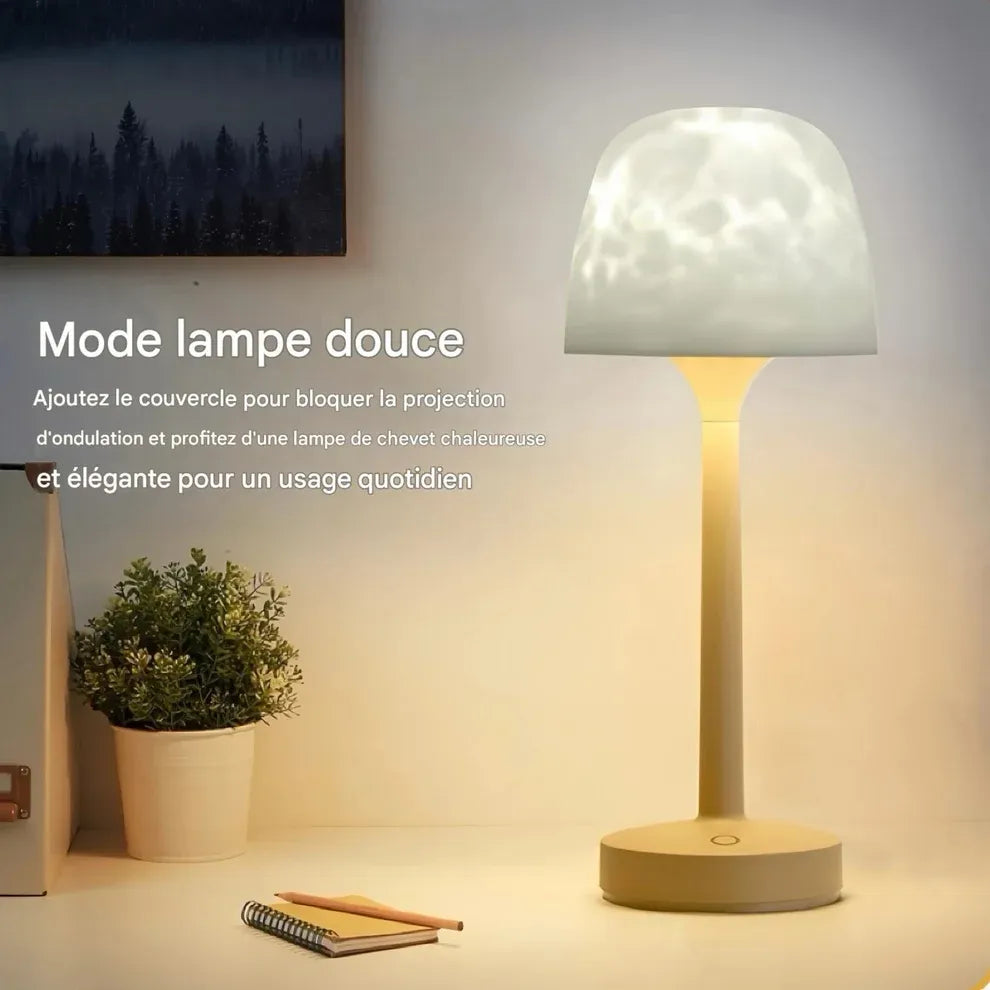 Projecteur 3 en 1 avec motif vagues de l'océan