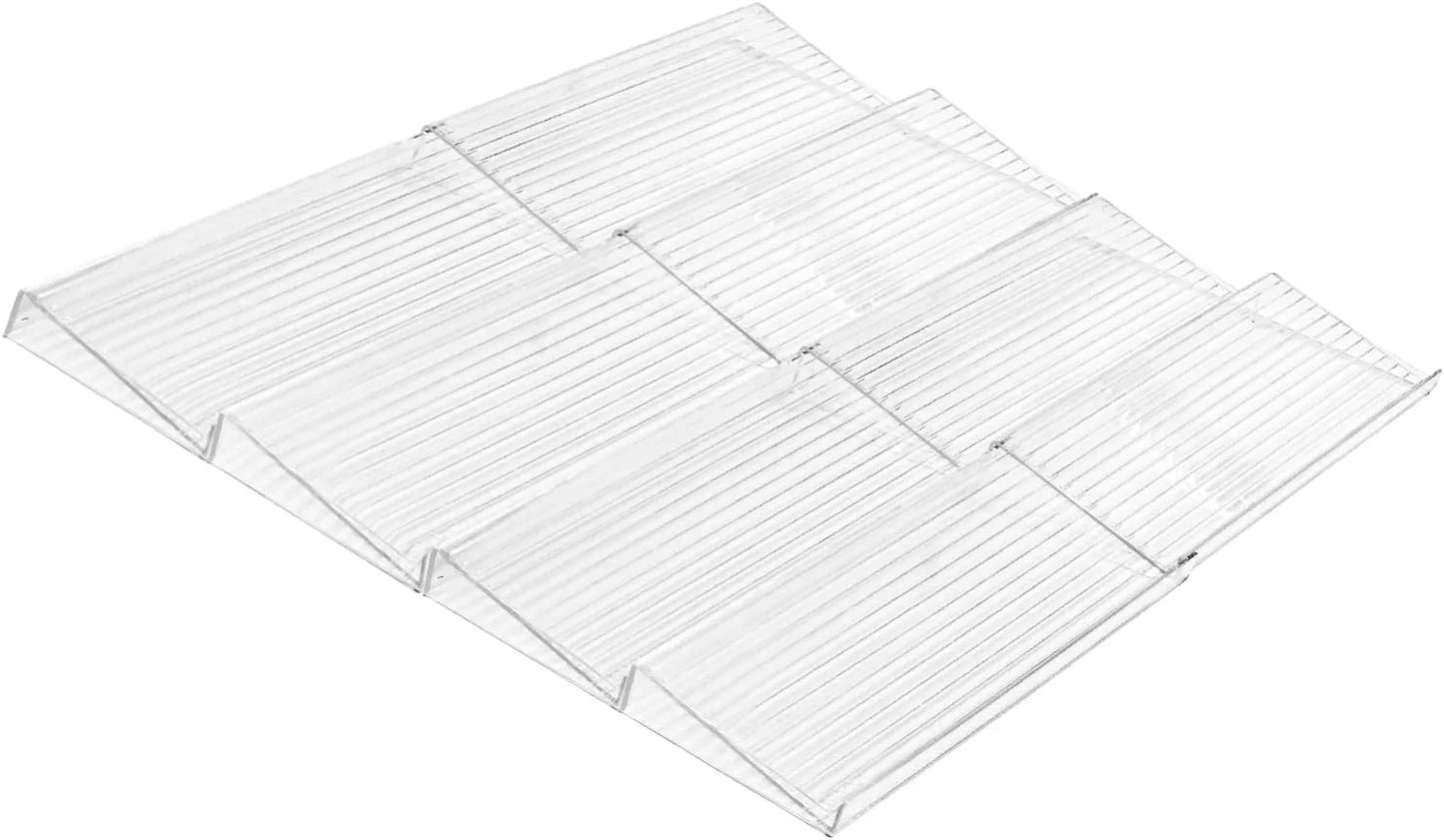 Lot de pots à épices en verre - Mouna avec 25 étiquettes