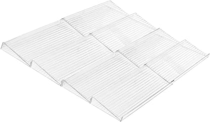 Lot de pots à épices en verre - Mouna avec 25 étiquettes