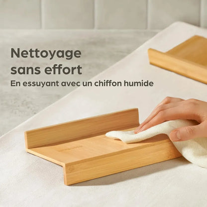 Lot de pots à épices en verre - Mouna avec 25 étiquettes