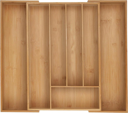 Range-couverts extensible en bambou pour tiroir - Ayla