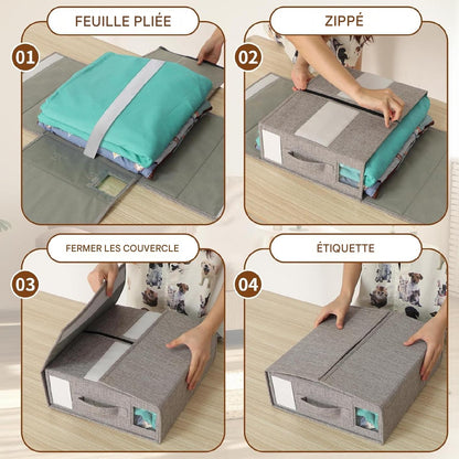 Organiseur Pliable pour Draps - Luna