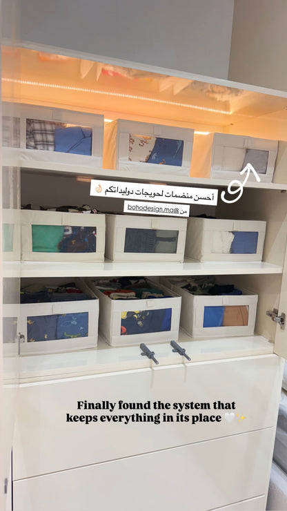 Boîtes de rangement pliables - Soraya