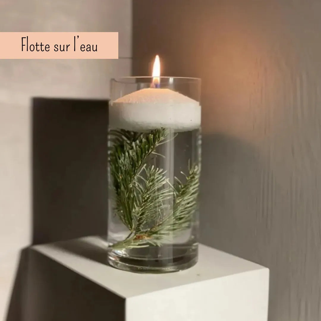 Bougie Perlée Boho – Rechargeable et 100 % personnalisable