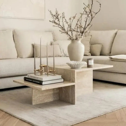 Tables basses en travertin - Nassi