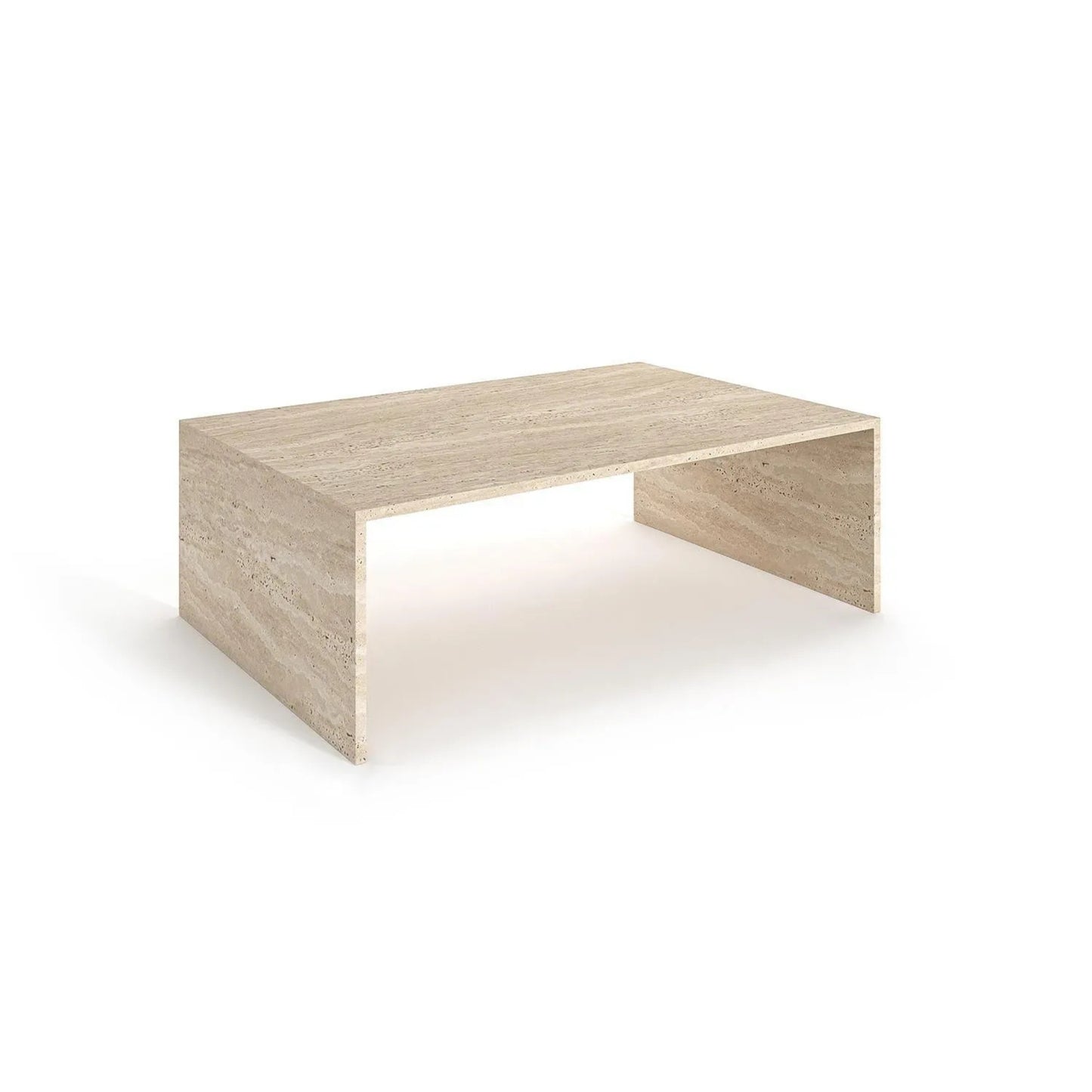 Table basse en travertin - Mona