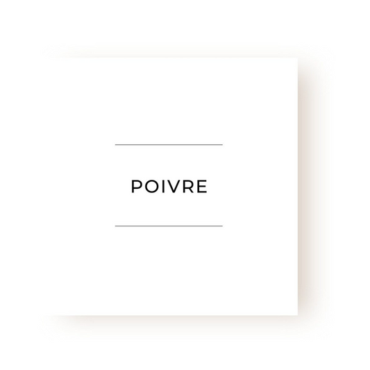25 Étiquettes pour épices - Style minimaliste