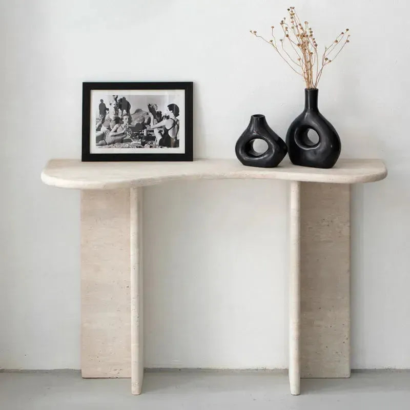 Console en travertin - LORA