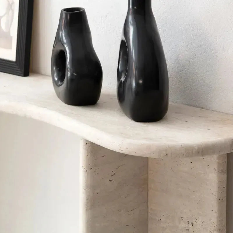 Console en travertin - LORA