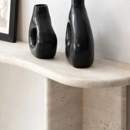 Console en travertin - LORA