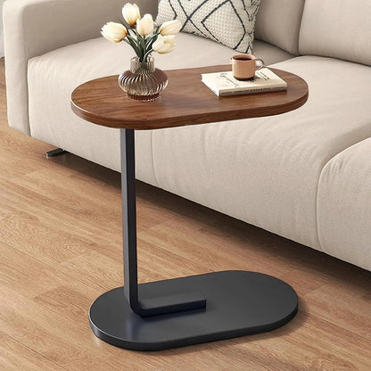 Petite Table Basse en Forme de C